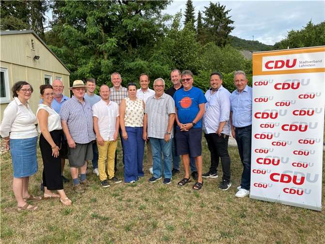 Der neue Vorstand des CDU-Stadtverbandes Lahnstein.  Foto: privat