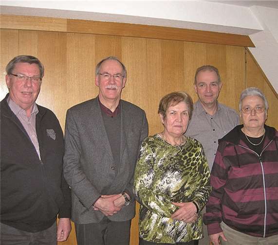 Der neue Vorstand des Caritasverbandes Mosel-Eifel-Hunsrück e.V.: v.l. Matthias Follmann, Winfried Görgen, Hildegard Waldecker, Manfred Kappes und Katy Schug.privat