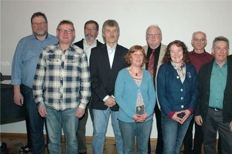 Der neue Vorstand des Eifelvereins der Ortsgruppe Adenau.