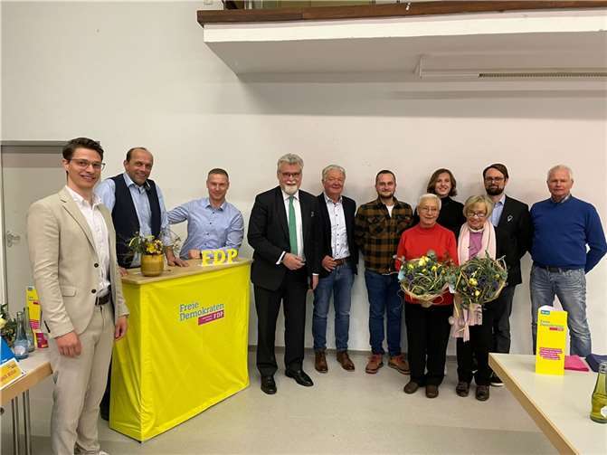 Der neue Vorstand des FDP-Amtsverbands Rengsdorf-Waldbreitbach.  Foto: privat