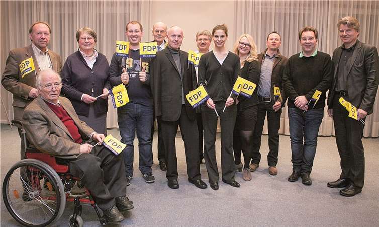 Der neue Vorstand des FDP-Kreisverbandes Ahrweiler ist weitestgehend auch der alte.VJ