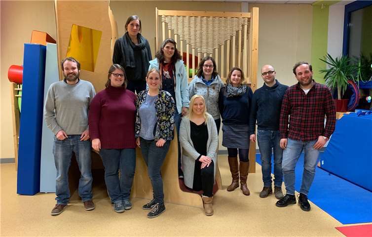 Der neue Vorstand des Fördervereins Goethe-Knirpse e. V. (von links): Matthias Baldauf. Jasmin Klimek, Dorothee Wirtz, Daniela Bockshecker, Miriam Friedrich, Bianca Gauger, Juliane Dahl, Julia Jockel, Tiago Ferreira Pacheco, Sahin Arslan. Foto: privat