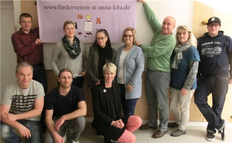 Der neue Vorstand des Fördervereins St. Anna Kindergarten Remagen e.V. . Privat