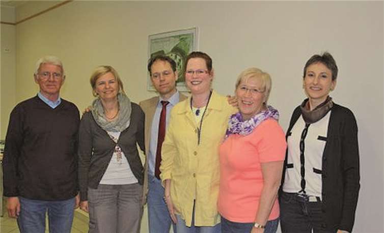 Der neue Vorstand des Freundschaftskreises Lux-Wolken.  privat