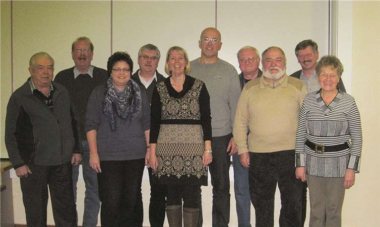 Der neue Vorstand des Gemischten Chores „Heimattreue“ Muscheid. privat