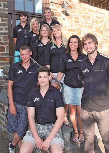 Der neue Vorstand des Insuler Junggesellenvereins. privat