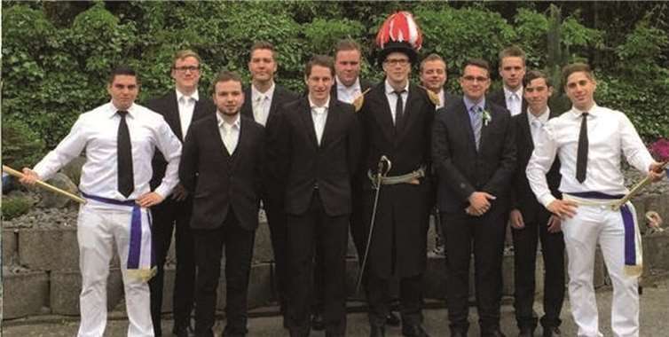 Der neue Vorstand des JGV Westum.privat