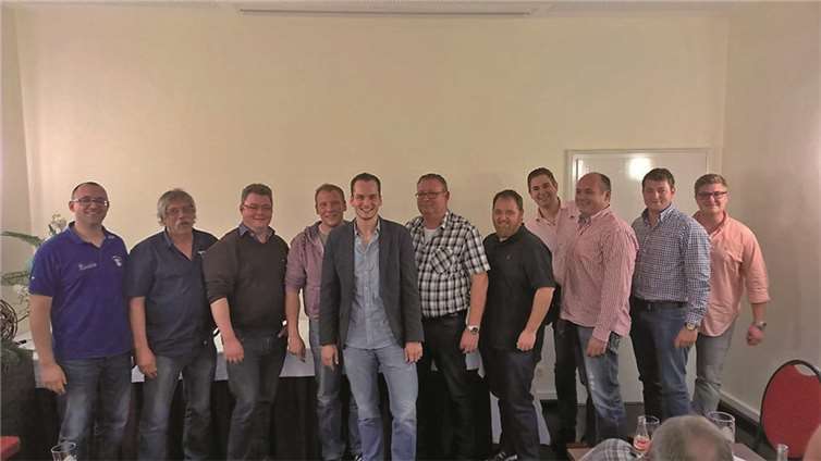 Der neue Vorstand des KG Niedermendig.