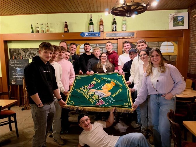 Der neue Vorstand des KJGV Rheinbrohl.  Foto: privat