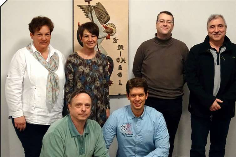 Der neue Vorstand des Kirchenchors St. Michael, es fehlt Dorothée Adolphi.Oliver Wilsberg