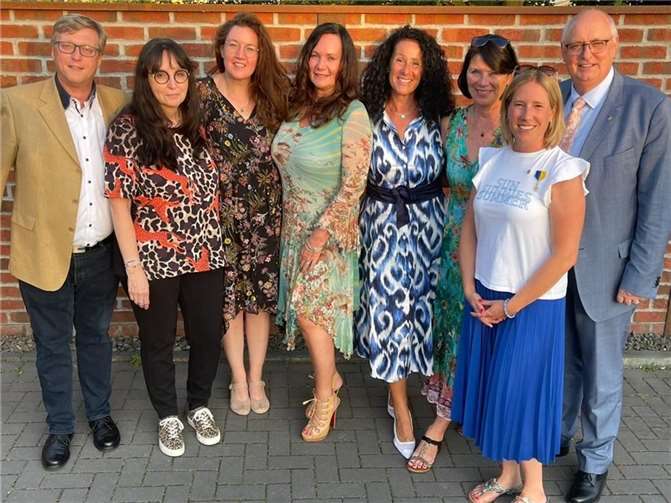 Der neue Vorstand des Lions Club Koblenz Sophie Von La Roche (ganz rechts der neue Präsident Hans-Jörg Assenmacher).  Foto: privat