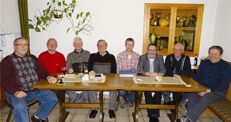 Der neue Vorstand des MGV „Eintracht“. privat
