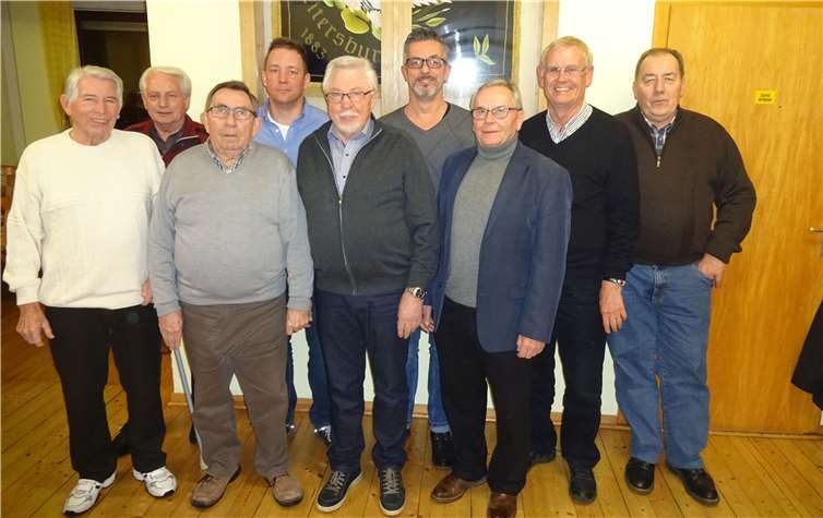 Der neue Vorstand des MGV „Rheinland“ Weitersburg.