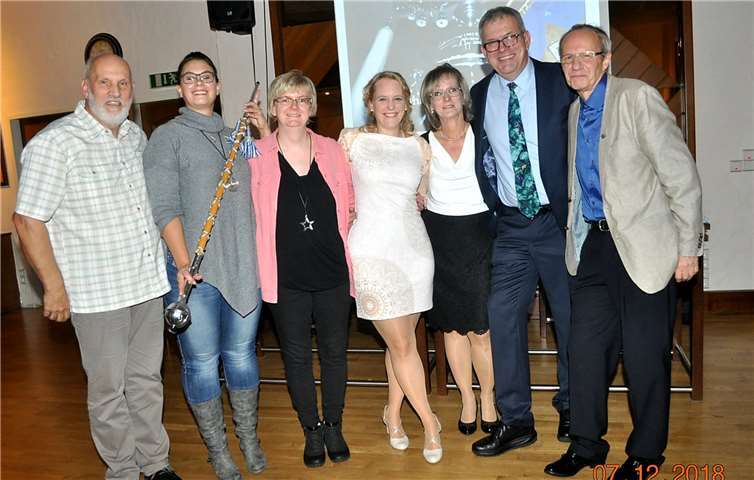 Der neue Vorstand des Spielmannszugs Rheinbach. privat