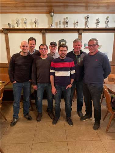 Der neue Vorstand des TC Burgbrohl. Foto: privat
