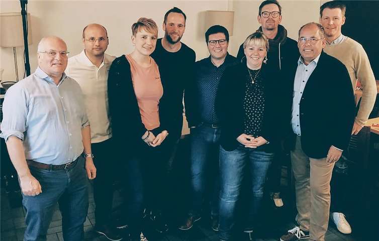 Der neue Vorstand des TC Rengsdorf. Foto: privat