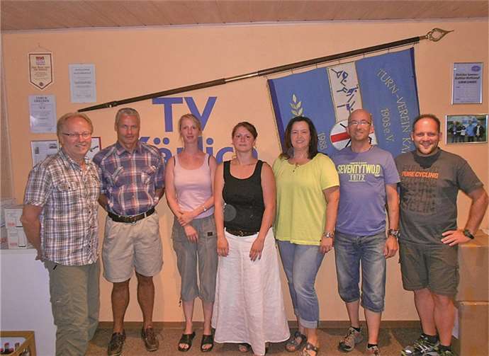 Der neue Vorstand des TV Kärlich freut sich auf die Zusammenarbeit.privat