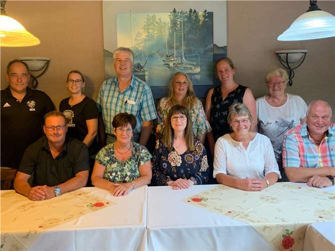 Der neue Vorstand des TV Kruft. Foto: privat