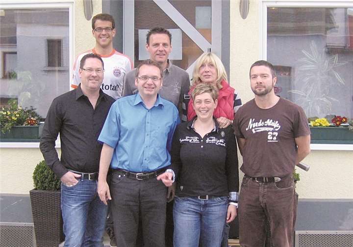 Der neue Vorstand des TV Melsbach. privat