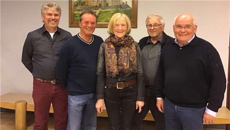 Der neue Vorstand des VVA e.V.: H. Linnerz (v.li.), N. Lenhart, B. Mauren, A. Schneider und K.-P. Ott (es fehlt H. Mauren). Foto: privat