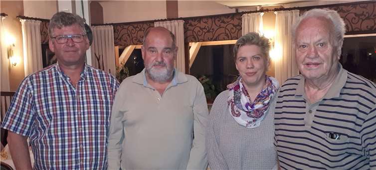 Der neue Vorstand des VdK Straßenhaus (v.lks.n.re. Andreas Kroll Udo Schmalenberg Eva Karnagel-Meinhardt Willi Schneider. privat