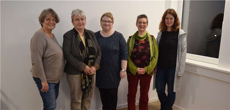 Der neue Vorstand des Vereins: (v.li.) Heidetraut Klockow, Doris Eyl-Müller, Renate Klonz, Stefanie Shirazi, Susan Berlin.Foto: privat