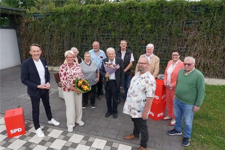 Der neue Vorstand mit Marc Ruland, Generalsekretär. Foto: privat
