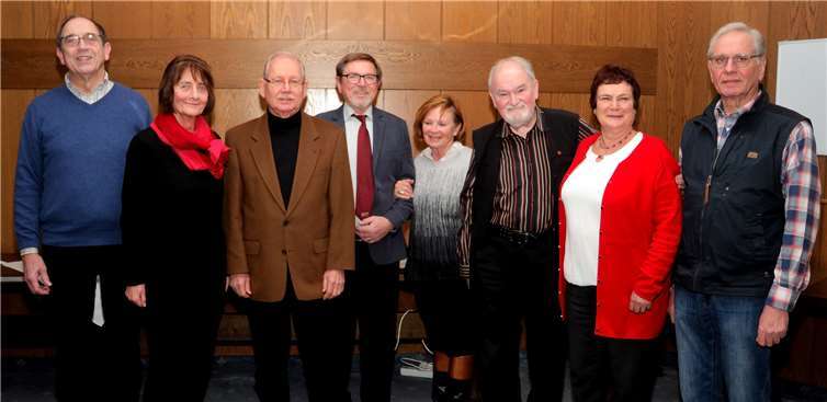 Der neue Vorstand mit dem bisherigen Ersten Vorsitzenden.Foto: privat