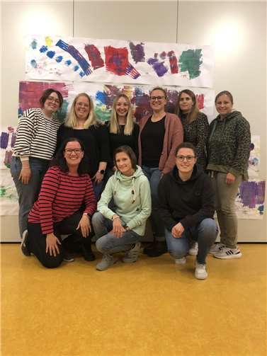 Der neue Vorstand setzt sich jetzt wie folgt zusammen: Nicole Nekel als 1. Vorsitzende, Nadja Scheuer als 2. Vorsitzende, Antje Müller als Schatzmeisterin, Carina Alsbach als Schriftführerin und die 5 Beisitzerinnen Alina Fink, Jana Fink, Jennifer Schmitt; Lena Kretschmann und Janina Höfer. Foto: privat