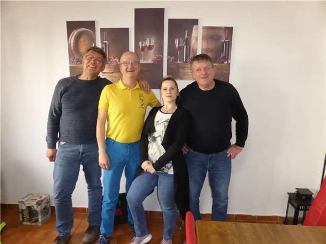 Der neue Vorstand stellt sich vor: Dieter Schlauf, Uli Doehner, Melanie Schubert und Ralf Haben. Foto: privat