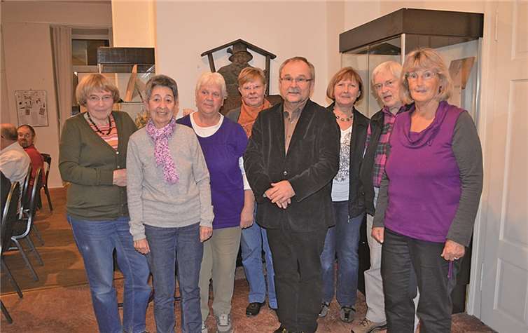 Der neue Vorstand um Andreas Johnsen (Mitte). AB