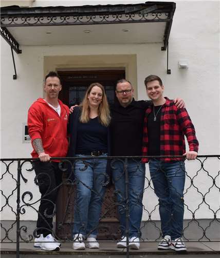 Der neue Vorstand (v.l.): Daniel Walgenbach, Katrin Adenauer, Dirk Weiske, Thorsten Nolden.Foto: privat
