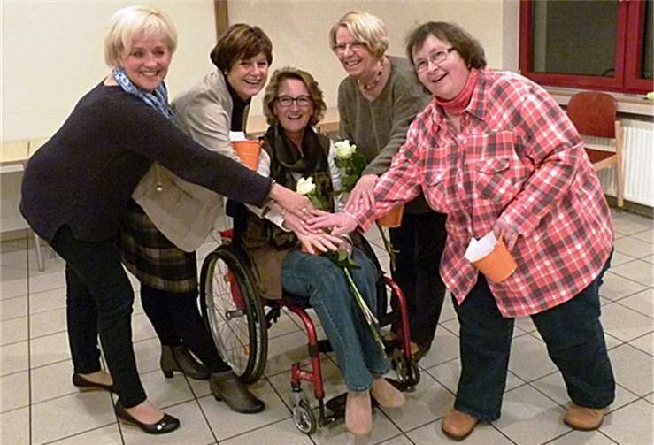 Der neue Vorstand (v.l.): Gabi Berkler, Angelika Essig, Birgit Ecker, Waltraud Scheer und Dagmar Melles. Privat