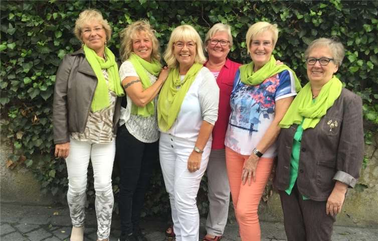 Der neue Vorstand (v.l.): Gabriele Bannier, Elke Klingenberg, Monika Pudenz, Inge Hader, Marion Diel und Ursula Jung. privat