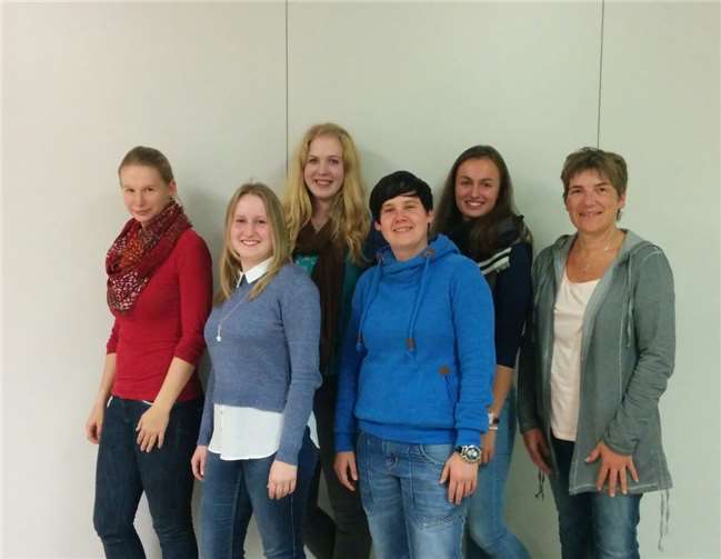Der neue Vorstand, v.l.: Katja Burger, Eleonora Unruh, Janine Kulmus, Kristina Marino, Carolin Serger und Martina Pütz.privat