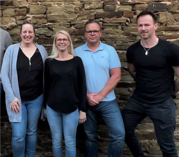 Der neue Vorstand (v.l.): Katrin Adenauer, Nadine Schmidtchen, Dirk Weiske, Daniel Walgenbach. Foto: privat