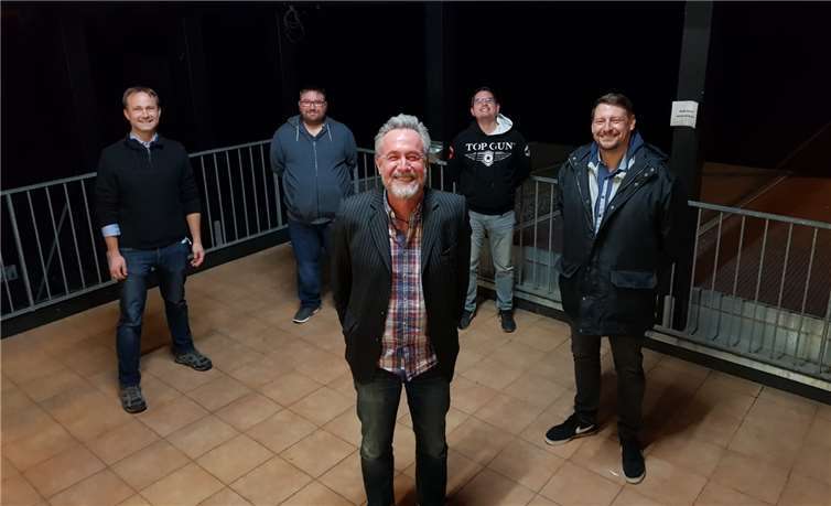 Der neue Vorstand: v.li. Hanno Immenkötter, Markus Meyer, Ralf-J. Barthel, Thorsten Schmitt und Daniel Bourtscheidt. Foto: privat