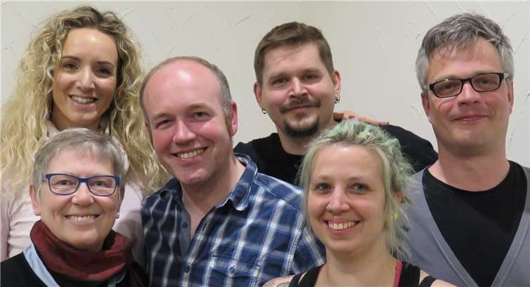 Der neue Vorstand: v.li. Laura Martín Martorell, Dorothea Meinold, Gregor Max Höblich, David Tondera, Sophie Bartels und Martin Schmidt. Nicht anwesend Regula Krapf.privat