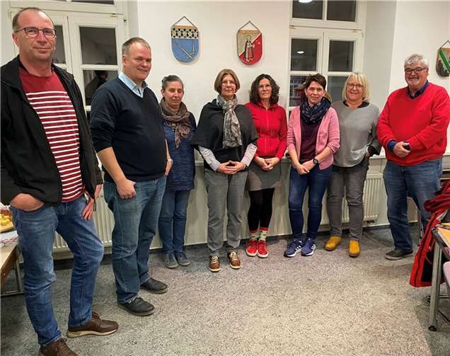 Der neue Vorstand von links: Thierry Prié, Axel Spiekermann, Martina Haas-Dieterle, Cordula Simmons, Jutta Kison, Judith Lösch, Petra Schönewolf, Matthias Kiefer (es fehlt Beatrix Wassmann).Foto: privat