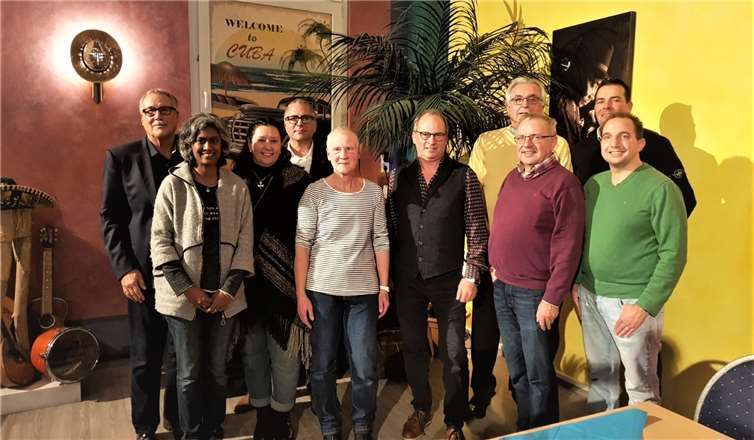 Der neue Vorstand (von links): Wilfried Humpert, Farah Fahim, Claudia Krämer, Marko Krämer, Irmtraud Strowitzki, Ernst Klein, Norbert Brüggemann, Otto Lembke, Micheal Berndt und Alexander Lembke.Foto: privat