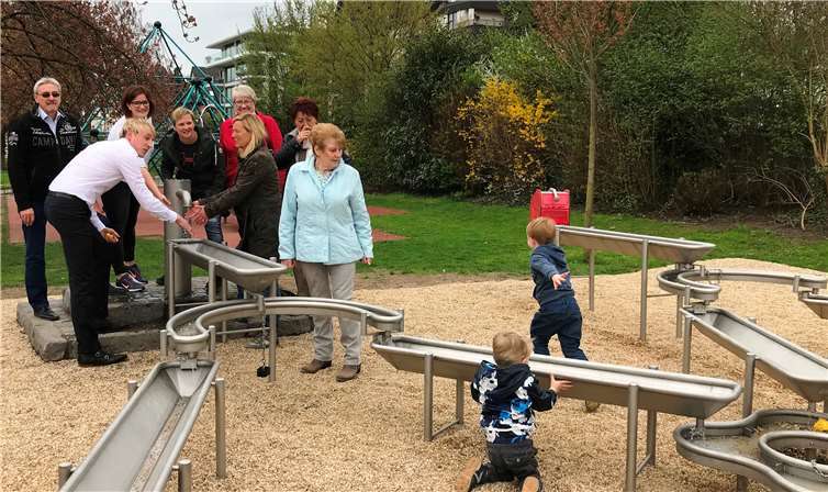 Neuer Wasserspielplatz am Rhein wird Kinder begeistern Der neue Wasserspielplatz am Rhein - eine Attraktion für die jungen Andernacherinnen und Andernacher.privat