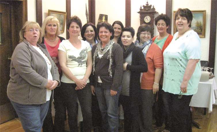 Der neue alte Vorstand der Heimersheimer Möhnen. privat