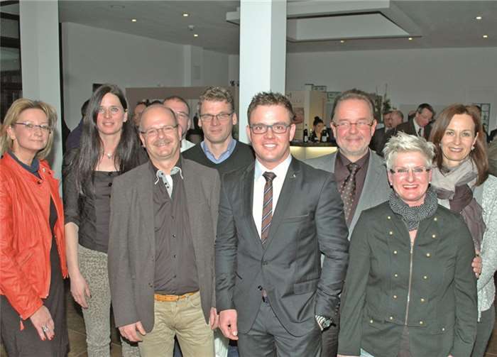 Der neue, alte Vorstand von „Aktiv für Sinzig“ um Andreas Schwerter (Bildmitte). BL