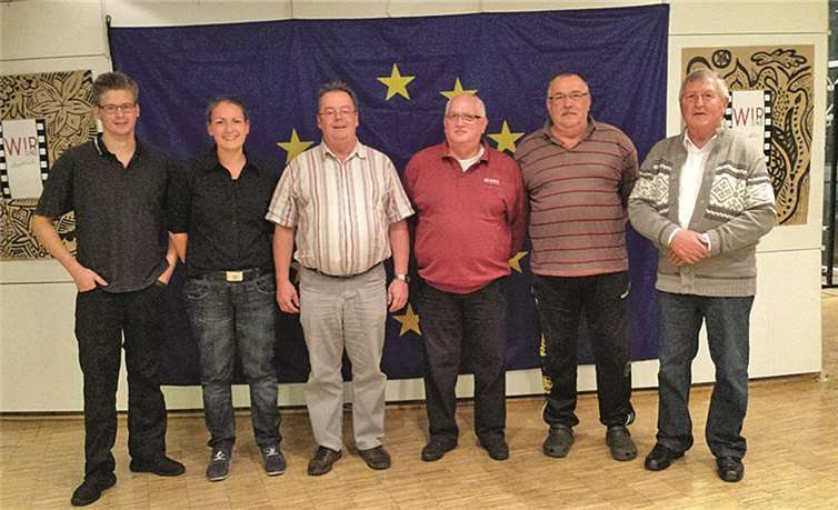 Der neue bzw., teilweise, alte Vorstand des BSC Rheinbach nach den Wahlen. Privat