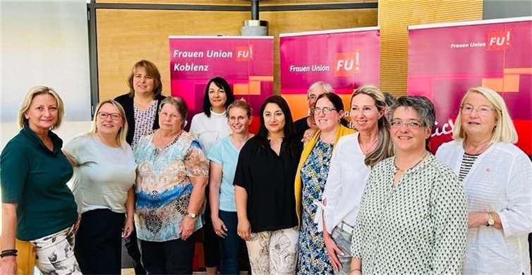 Der neue, für zwei Jahre gewählte Vorstand. Foto: Frauen Union