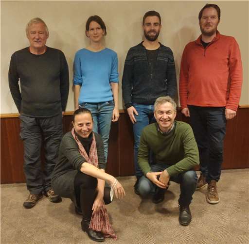 Der neue sechsköpfige Vorstand in Kripp nach der Wahl (hinten v.l. Volker Thehos, Sabrina Guettes, Tim Schäfer, Harm Sönksen, vorn Stefani Jürries und Oliver Diehl). Foto: privat