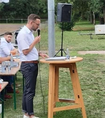 Der neue und alte 1. Vorsitzende: Matthias Klöckner. Fotos: privat