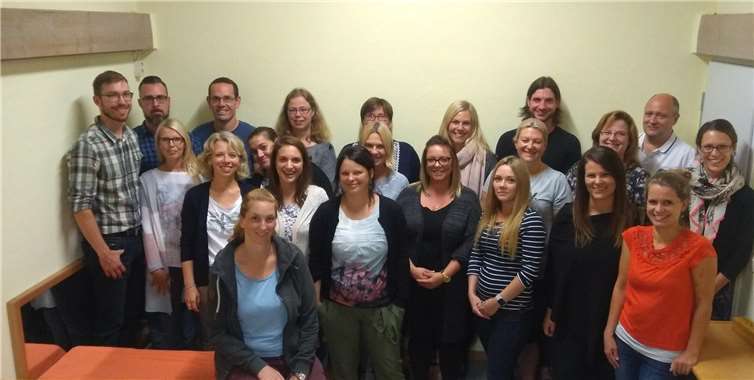 Der neugewählte Elternbeirat. Privat