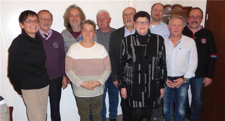 Der neugewählte Vorstand.