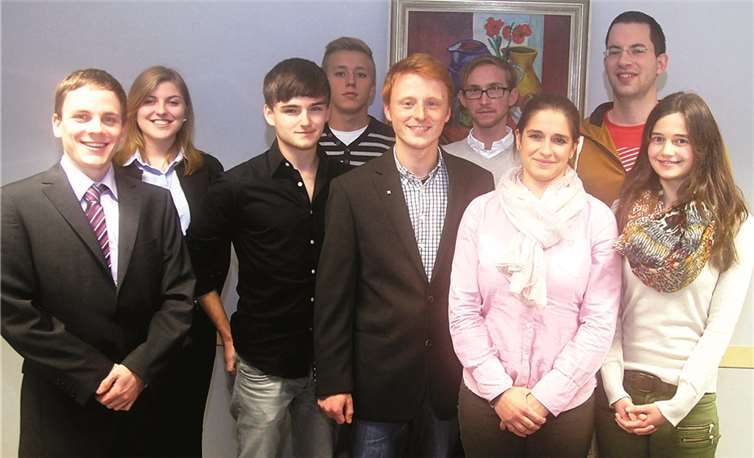 Der neugewählte Vorstand der Jungen Union Grafschaft.privat